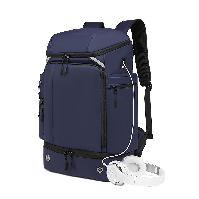 Tech-Enhanced Expandable Backpack Bowlift