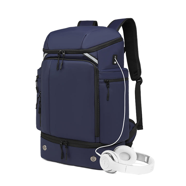 Tech-Enhanced Expandable Backpack Bowlift