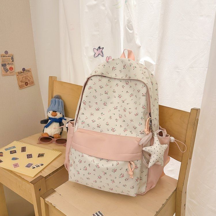 Floral Print Everyday Backpack