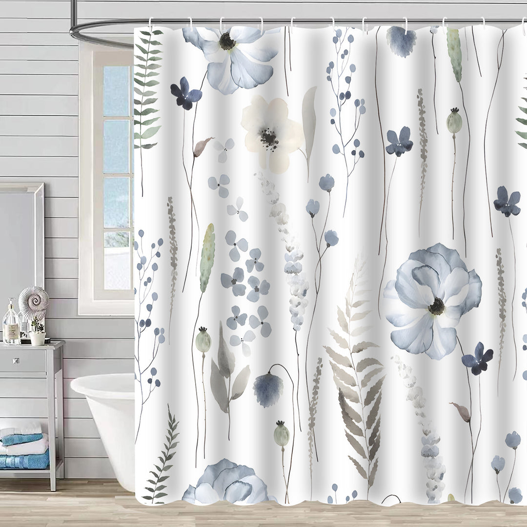 Botanical Garden Shower Curtain Bowlift