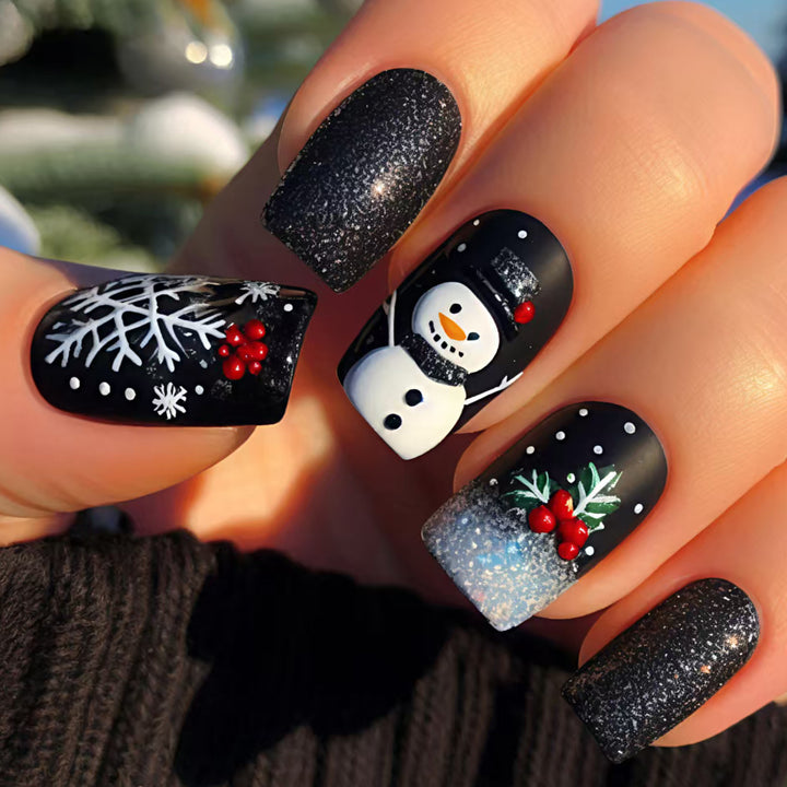 Winter Nail Art Bowlift
