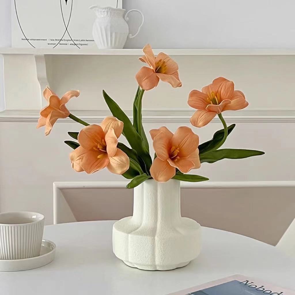 Lifelike Decorative Faux Floral Bouquet