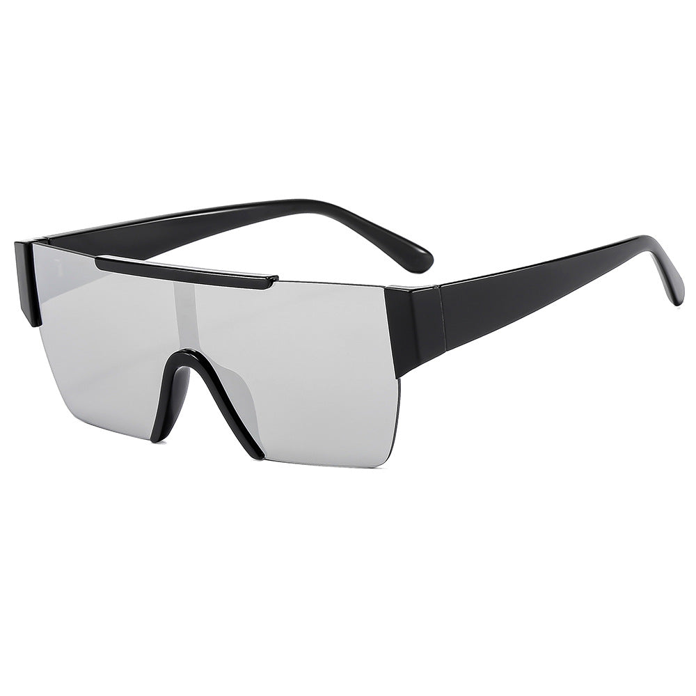 Women's trendy oversized sunglasses in futuristic design Bowlift