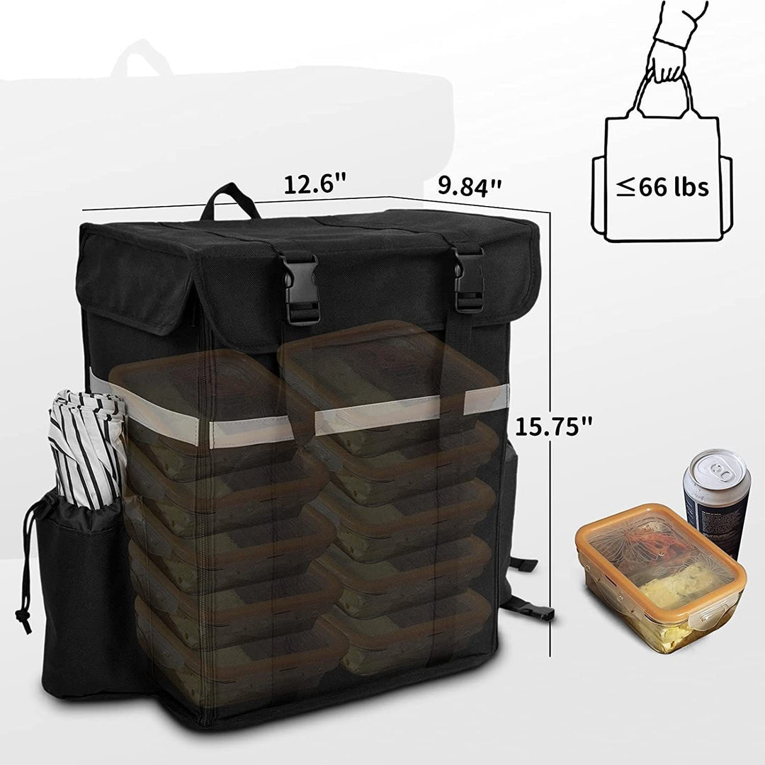 Women Multifunctional Cooler Bag with Insulated Interior and Side Pockets Bowlift