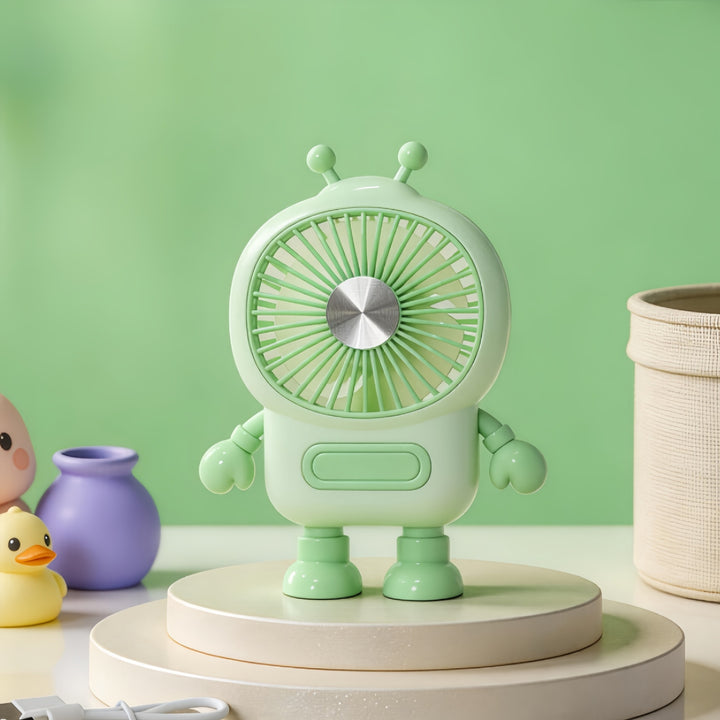 Ladies cute table fan with USB connection Bowlift