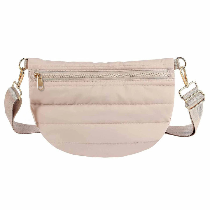 Women stylish shoulder bag with adjustable strap and multiple compartments Bowlift