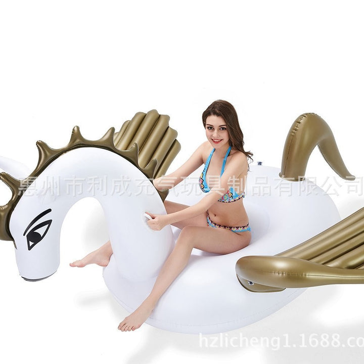 Women inflatable unicorn bathing fun Bowlift