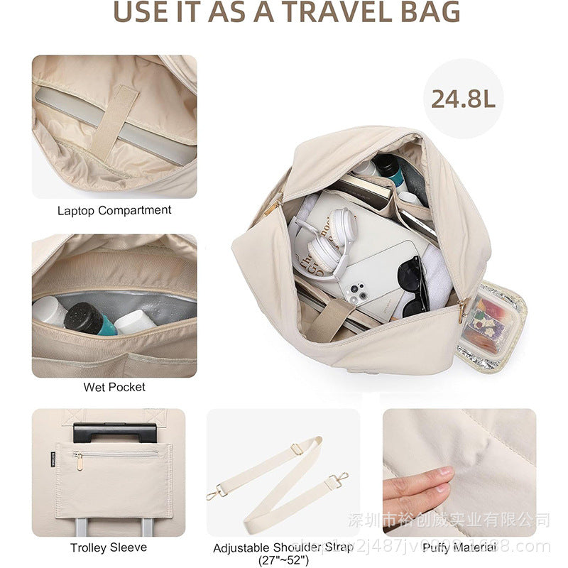 Insulated Lunch Tote Bag with Removable Cooler Bowlift
