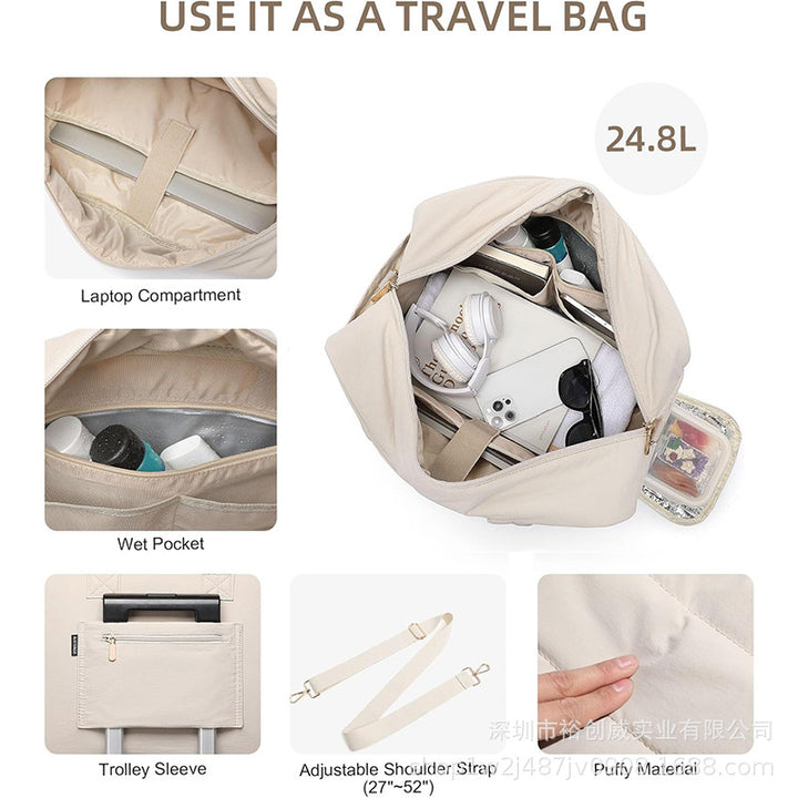 Insulated Lunch Tote Bag with Removable Cooler Bowlift