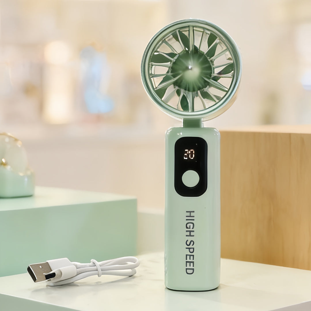 Women's Portable High-Speed Handheld Fan Bowlift