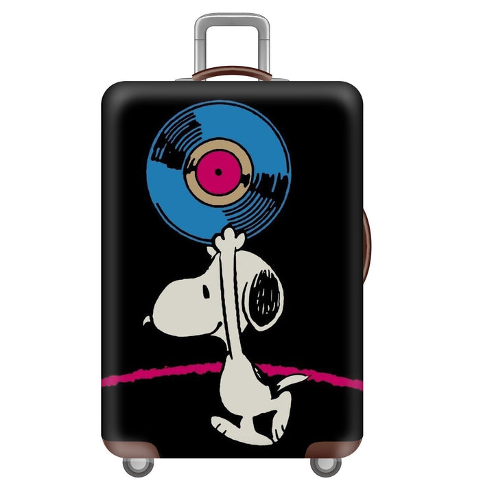 Unisex Hard-shell luggage with playful Snoopy motif Bowlift