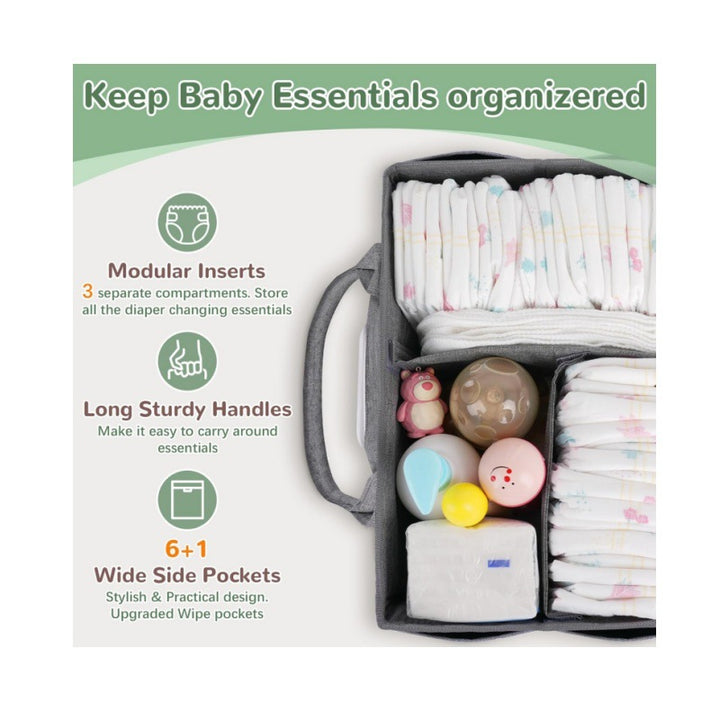 Wrap organizer bag with practical compartments Bowlift