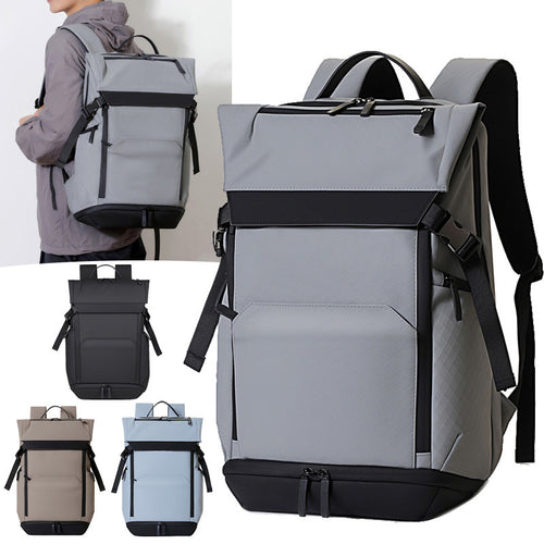 Roll-Top Waterproof Commuter Backpack Bowlift