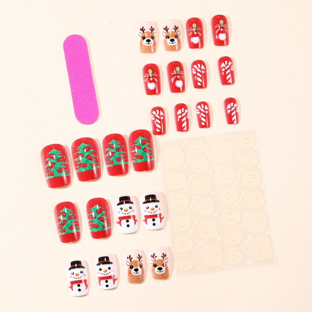 Festive Greeting Nail Art Set Bowlift