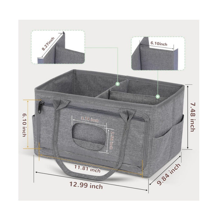 Wrap organizer bag with practical compartments Bowlift