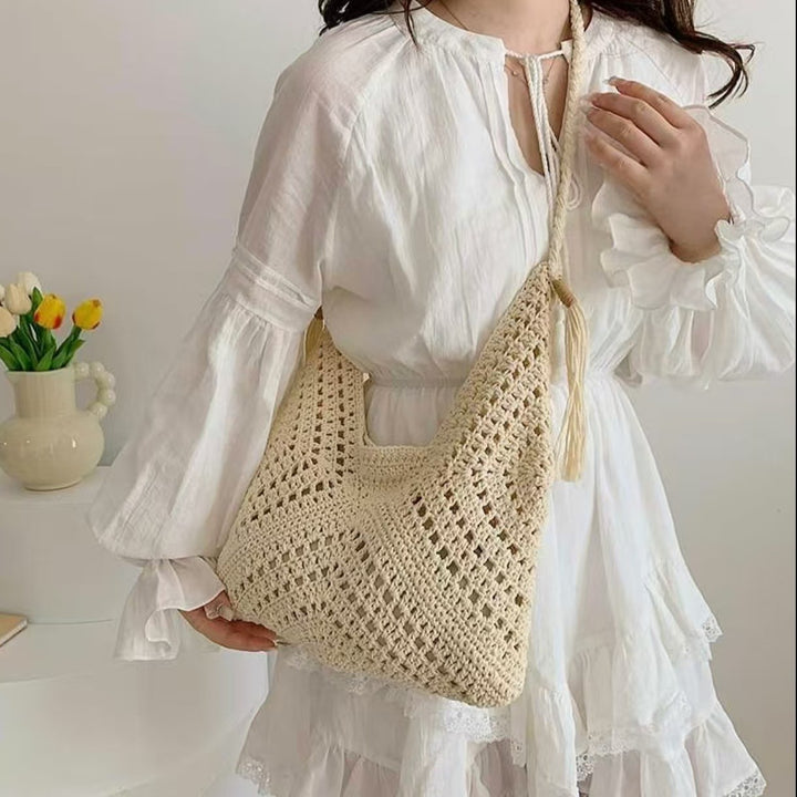 Hand-knotted Tote Bag Bowlift