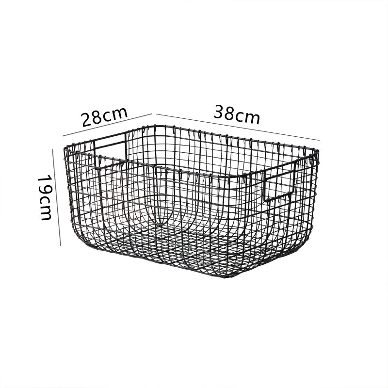 Metal Wire Storage Basket Bowlift