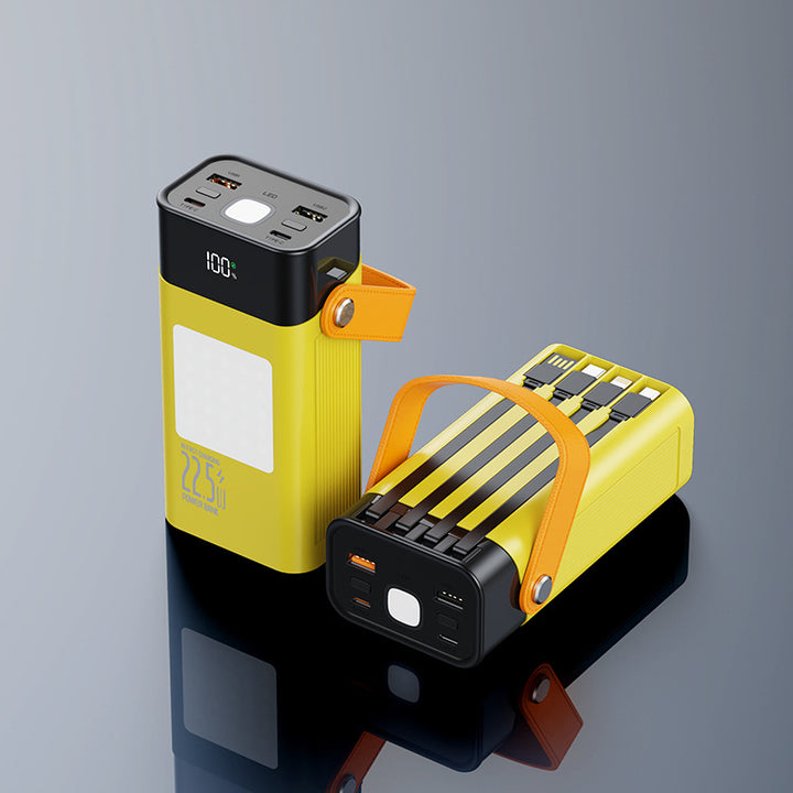 Portable power bank with fast charging port and LED display Bowlift