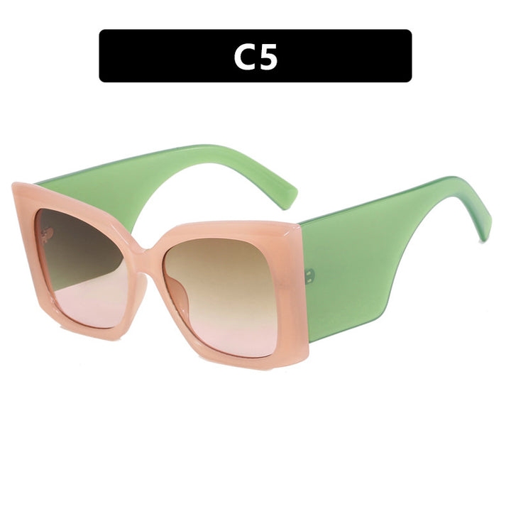 Women's Oversized Sunglasses with Modern Design and UV Protection Bowlift