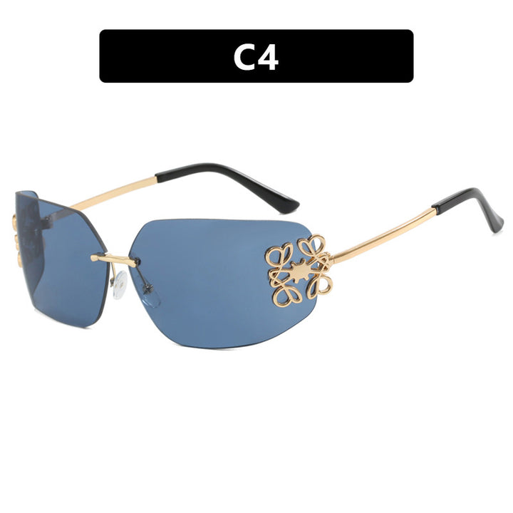 Ladies extravagantly designed sunglasses with elegant embellishments Bowlift