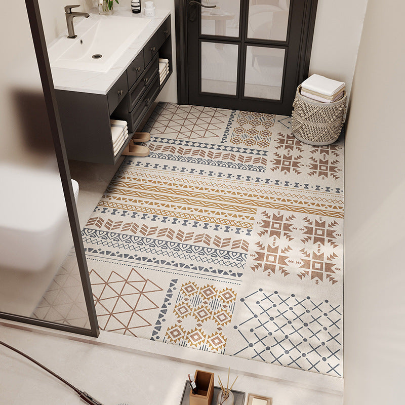 Tribal Pattern Bathroom Mat Bowlift