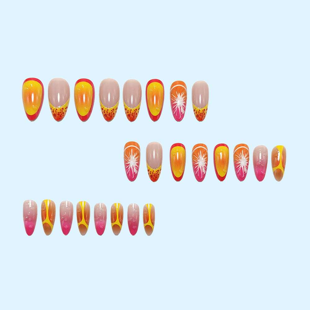 Creative 3D Nail Art with Fruity Motifs Bowlift