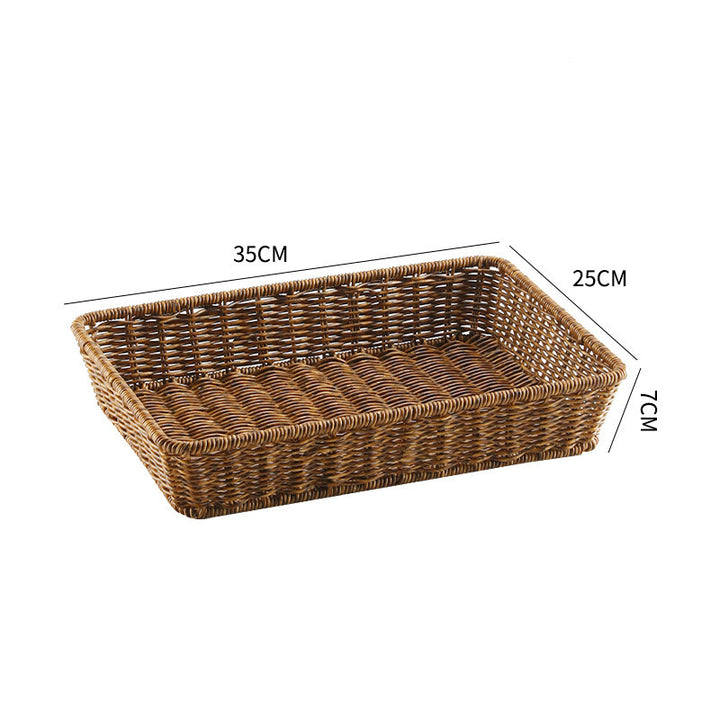 Natural Woven Storage Tray Bowlift