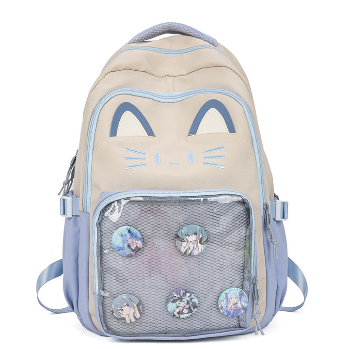Cat-Ear Design Backpack Bowlift