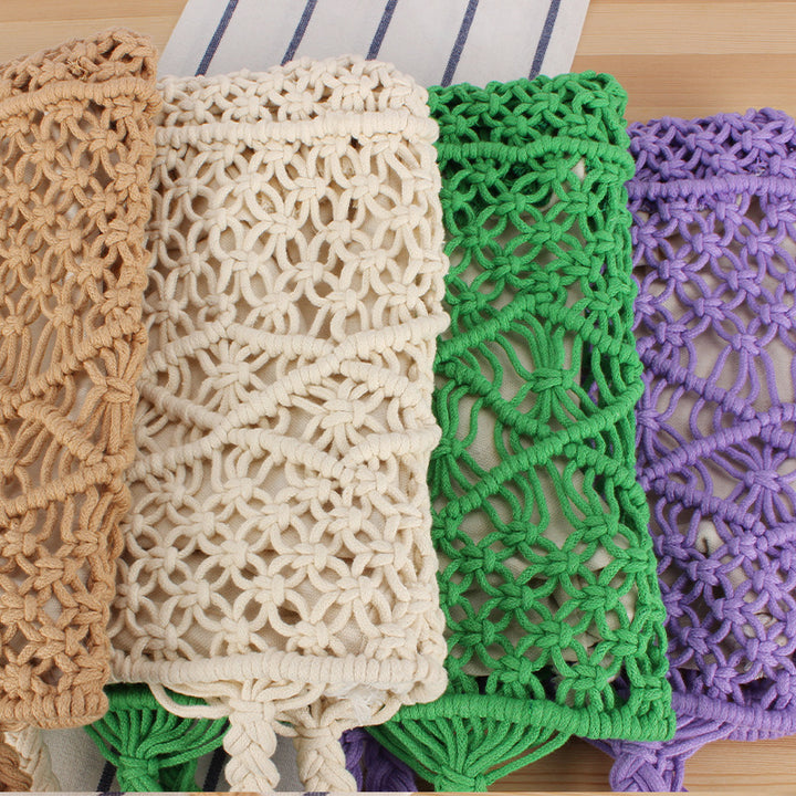 Handmade Macrame Bag Bowlift