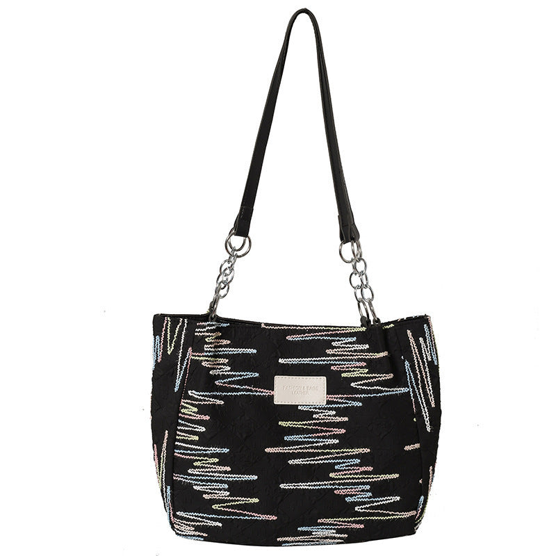 WoColorful Embroidered Hobo Bag Bowlift
