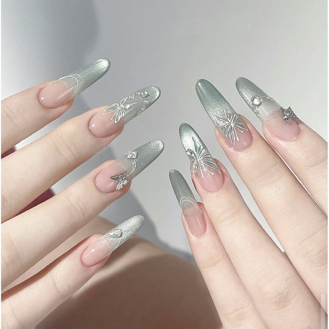 Fashionable Press-On Nails Bowlift