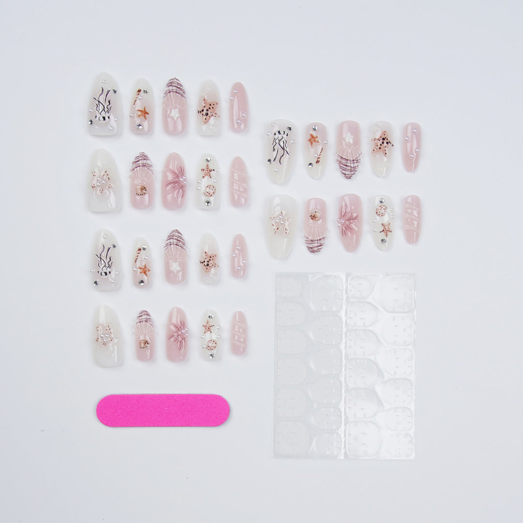 Stick-On Fingernails Bowlift