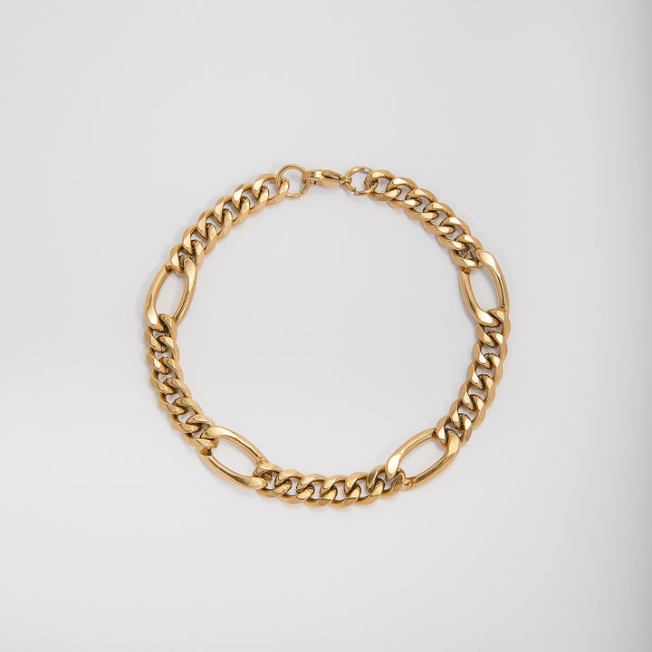 Chunky Interlocking Link Chain Necklace Bowlift