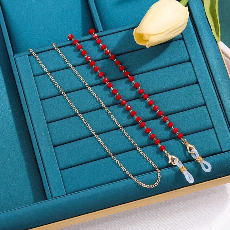Elegant Eyewear Holder Chain Bowlift