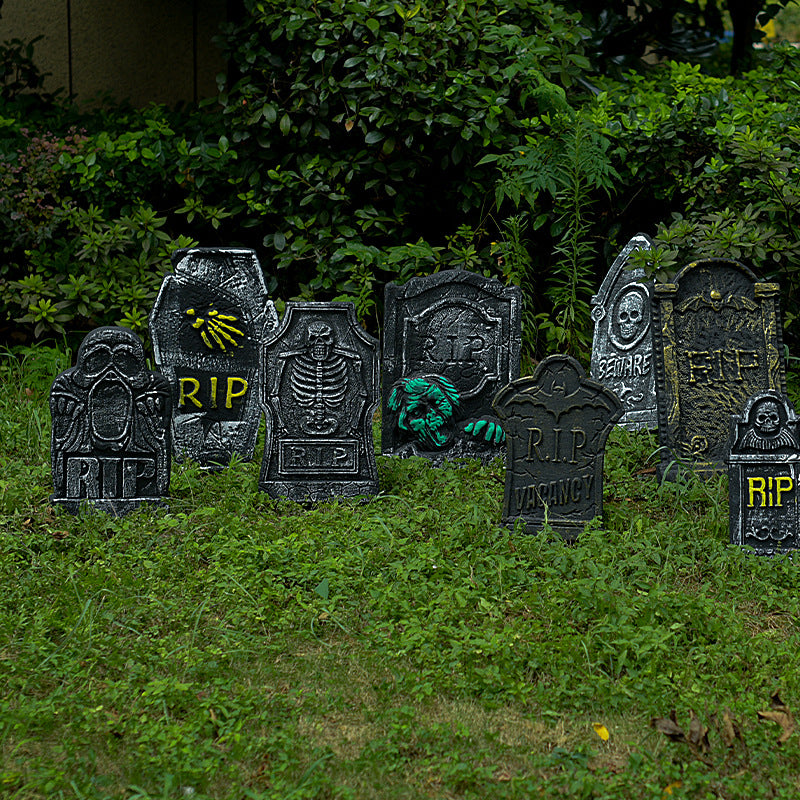 Creepy Grave Marker Decoration Bowlift