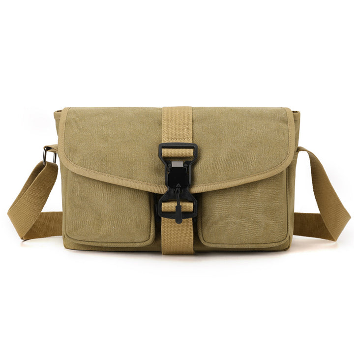 Versatile Canvas Crossbody Bag Bowlift