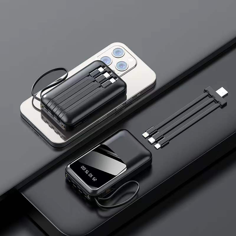 Portable power bank with multiple connections Bowlift