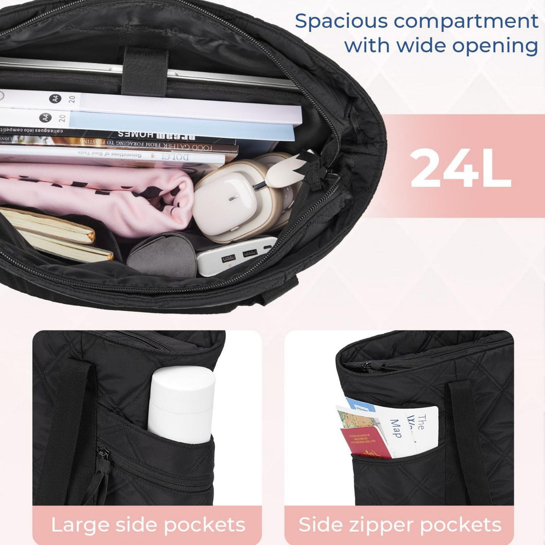 Spacious and multifunctional everyday bag Bowlift