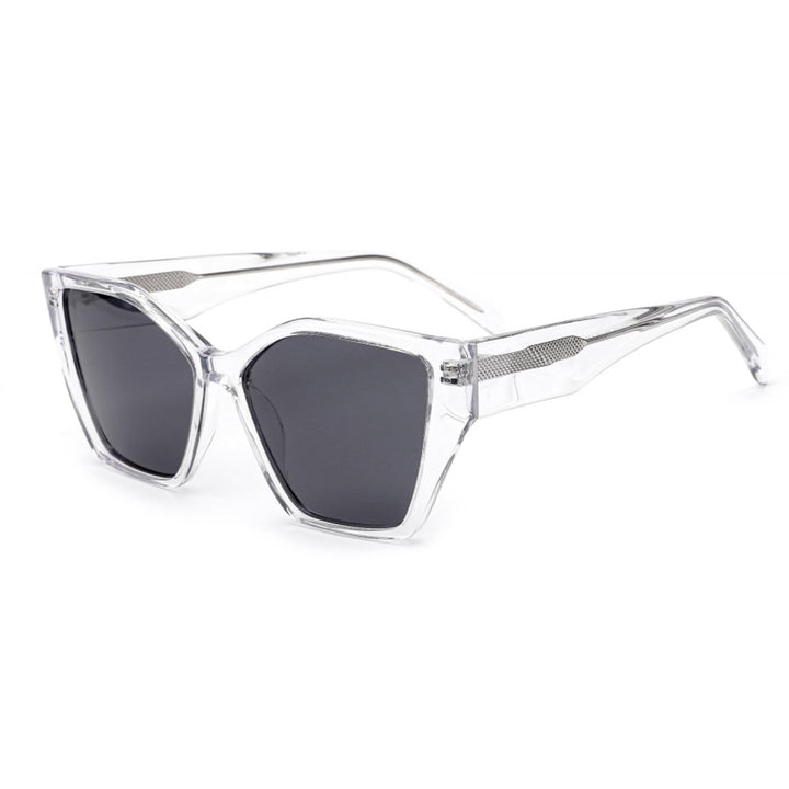 Women's sunglasses in a modern, asymmetric design with polarized lenses Bowlift