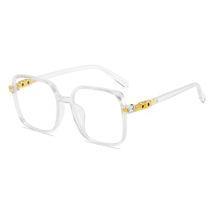 Chic Transparent Square Frame Glasses Bowlift