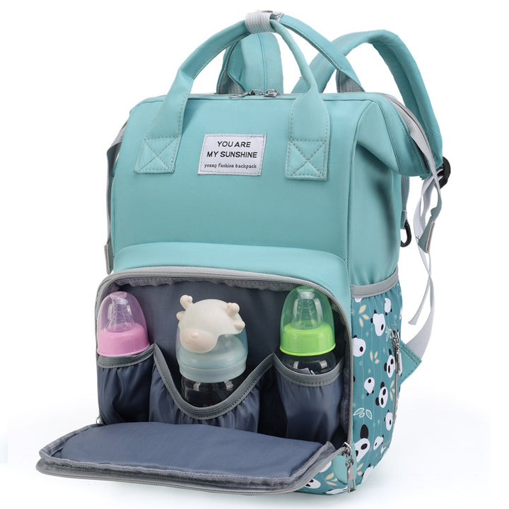 Cute Panda-Themed Multi-Functional Backpack Bowlift