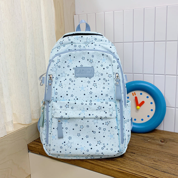 Multi-Functional Star Patterned Backpack