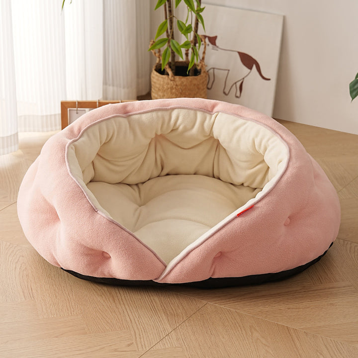 Luxurious Plush  Nest   Dog Bed