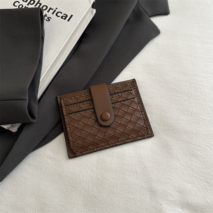 Minimalist Leather Card Holder Bowlift
