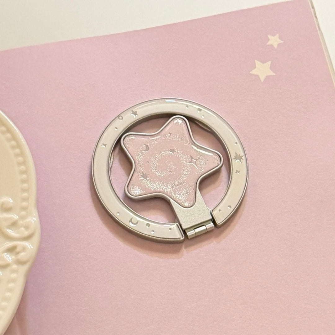 Hand mirror in playful star design Bowlift