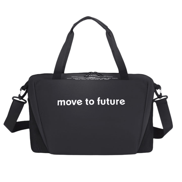 Sporty shoulder bag with innovative carrying system Bowlift