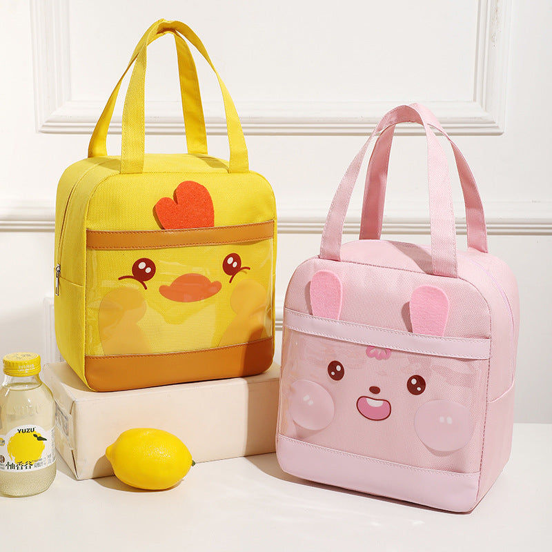 Cute Animal-Themed Insulated Lunch Box
