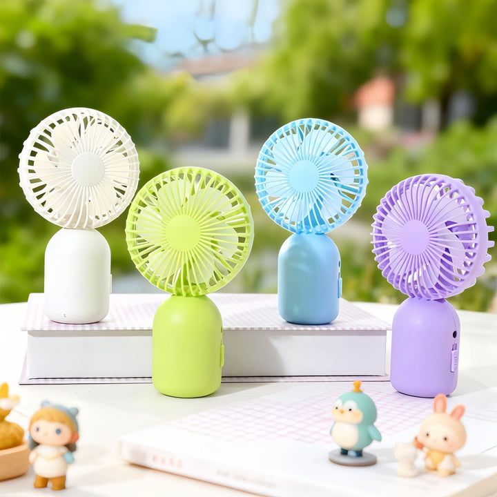 Unisex handheld fan in playful design Bowlift