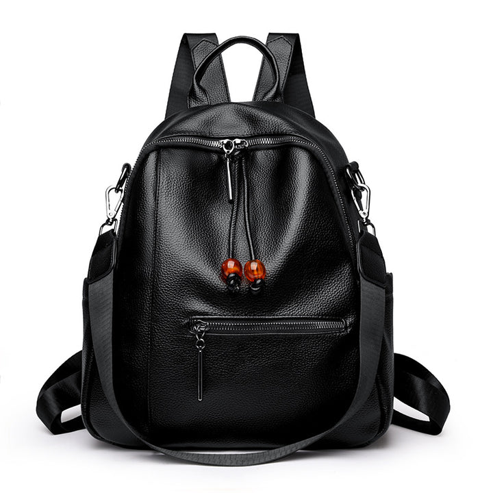 Premium Leather Travel Backpack Bowlift