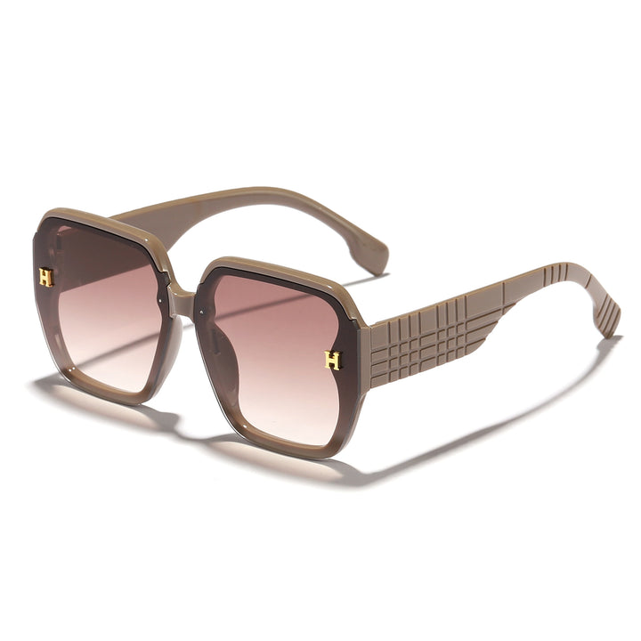 Women's fashionable sunglasses with square frame and trendy lenses Bowlift